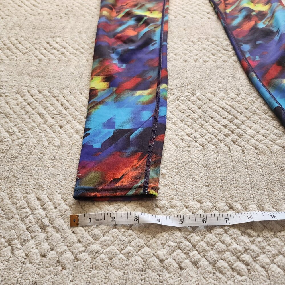 Athleta Sonar Colorburst Rainbow Leggings XS – Full Length, Multicolor - Picture 8 of 16